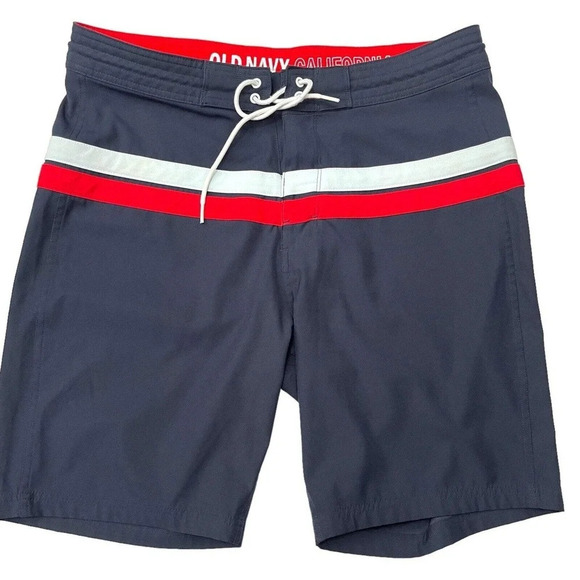 Old Navy Built In Flex Board Swim Shorts Size 34 - Picture 1 of 5